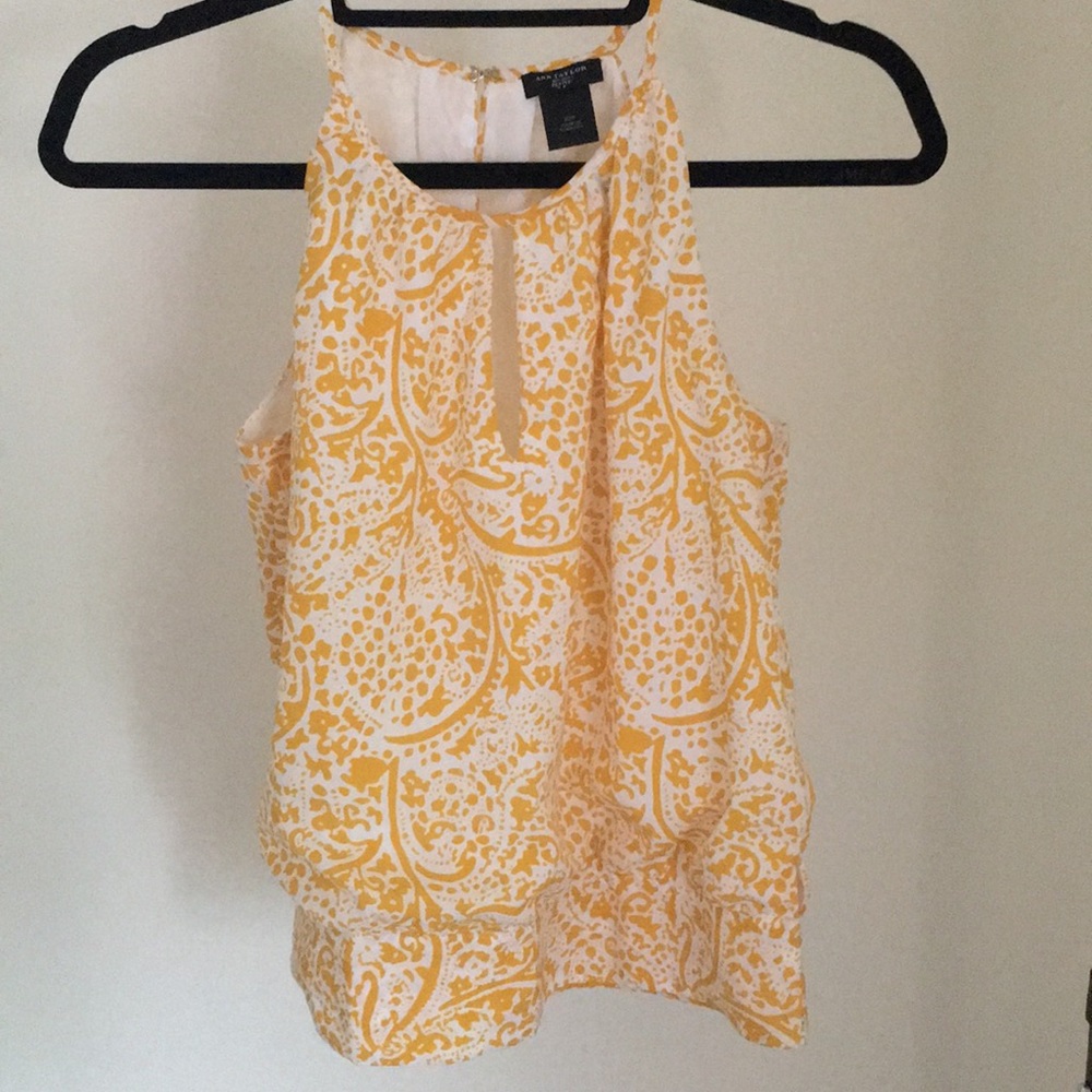Ann Taylor Petite sleeveless blouse